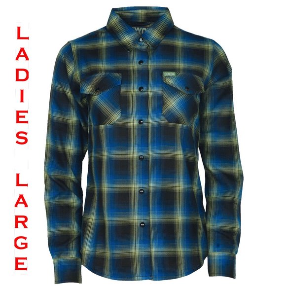 DIXXON - GILL MAN Flannel Shirt - Women's Large - Picture 1 of 12